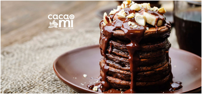 Cách làm Bánh Pancake Chocolate