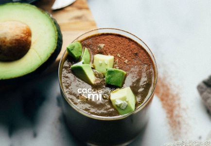 Cách làm sinh tố bơ cacao