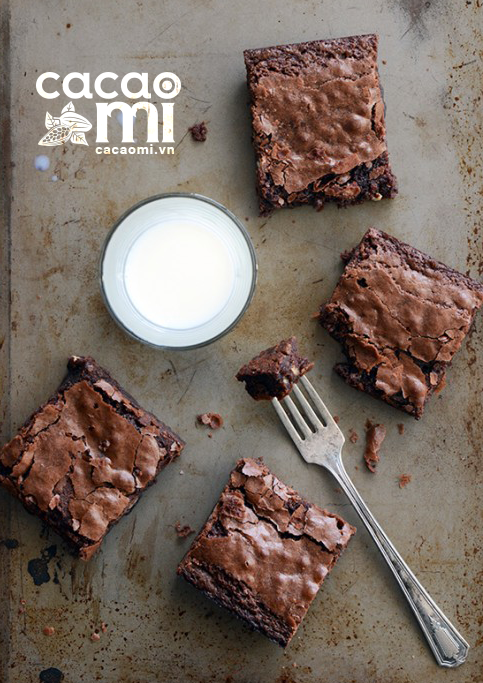 Công thức làm bánh Brownie cho tín đồ mê Chocolate