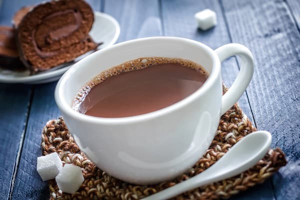 Uống cacao nóng giúp giảm cân hiệu quả